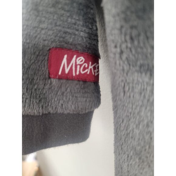 Disney Baby Mickey Mouse Fleece Sweatshirt 6-9M Long Sleeve Gray - Picture 2 of 5